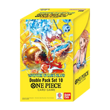 OP15-EB04 Double Pack Set Vol.10 featuring characters from Adventure on Kami's Island in One Piece Card Game.