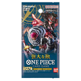 One Piece OP-03 Pillars of Strength Japanese Booster Box featuring vibrant character art and intricate designs.