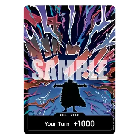 DP-12 Double Pack set OP-17 (Live) One Piece Card Game sample card featuring powerful artwork and stats.