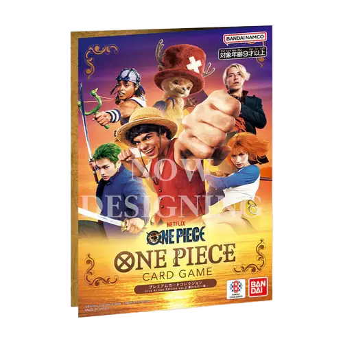 One Piece card game promotional image featuring characters from the series, designed by Bandai Namco.