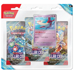 Pokémon Stellar Crown 3-Pack Blister
