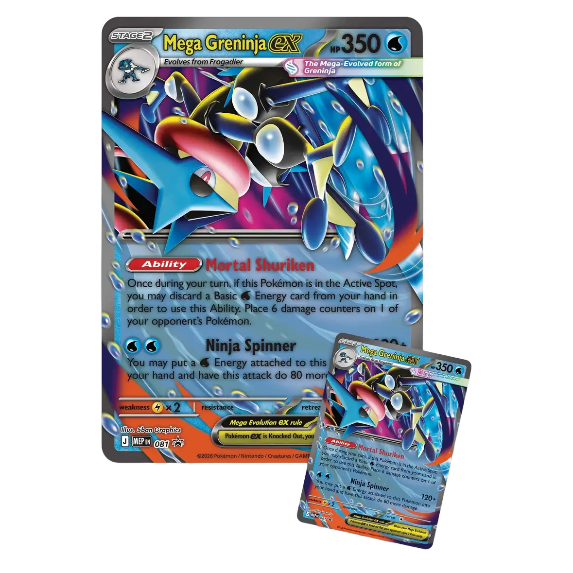 Mega Greninja ex Premium Collection