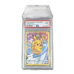 PSA slab inside graded card slab sleeve