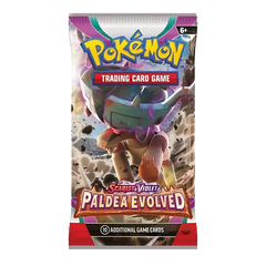 Pokemon Paldea Evolved Booster Pack Art 3