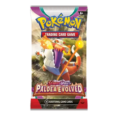 Pokemon Paldea Evolved Booster Pack Art 4