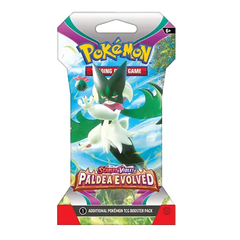 Pokemon Paldea Evolved Sleeved Booster - Meowscarada Art