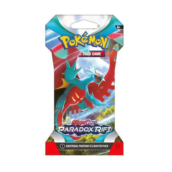 Pokemon Scarlet and Violet Paradox Rift Sleeved Booster Pack Art 1