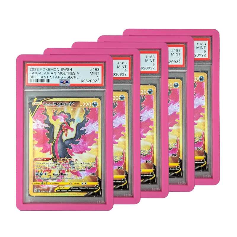 190 card binder PSA Slab Bumper