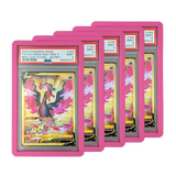 PSA Slab Bumper - Rose protégeant les cartes Pokémon classées de Card-Binder.com, offrant un ajustement parfait et une couleur vive.