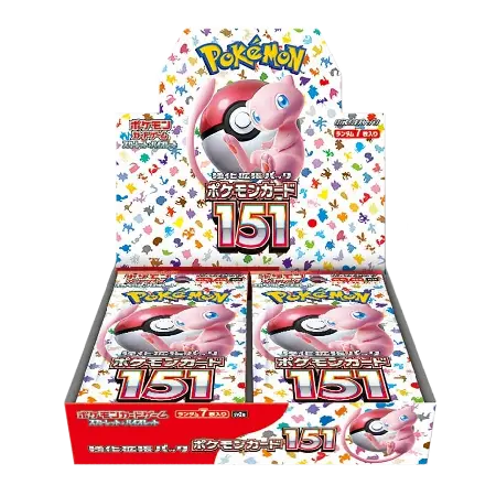 Pokemon 151 Japanese Booster Box