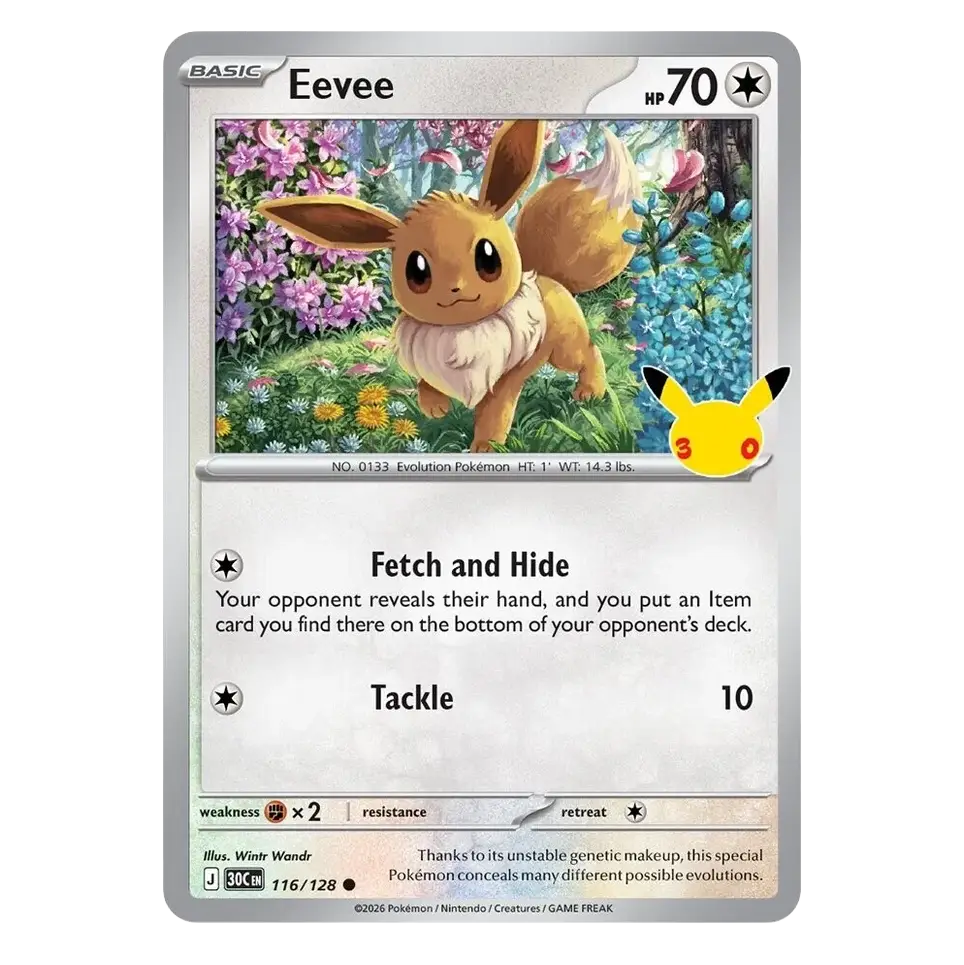 30th Celebration 2-Pack Blister: Eevee