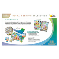 30th Celebration Ultra Premium Collection - Day Out featuring Pokémon cards and collectibles for trainers.