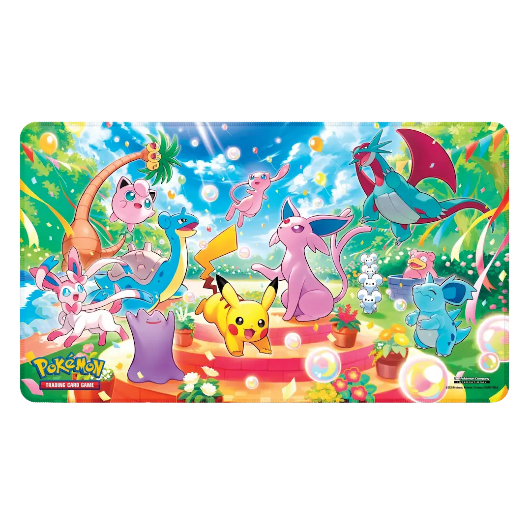 30th Celebration Ultra Premium Collection - Day Out featuring Pikachu and various Pokémon in a vibrant sunny setting.