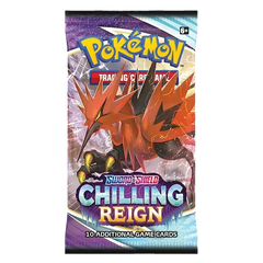  Pokemon Sword & Shield Chilling Reign Booster Pack Art 2