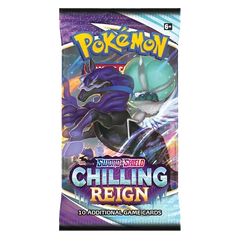  Pokemon Sword & Shield Chilling Reign Booster Pack Art 5