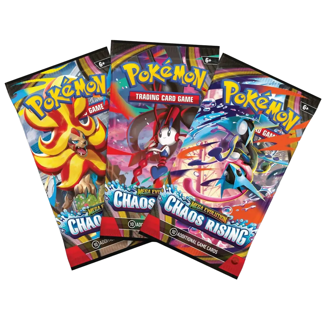 celebration pokemon booster box Pokémon Chaos Rising 3-Pack Blister [ME04]