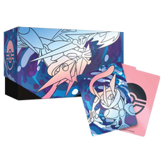 Chaos Rising Elite Trainer Box featuring colorful artwork and promotional cards from Pokémon TCG.