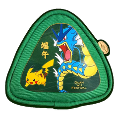Dragon Boat Festival Box 2026 med Pikachu och Gyarados i livlig grön design.