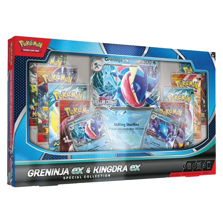 Greninja ex & Kingdra ex - Special Collection (Inglés)