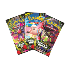 Perfect Order 3-Pack Blister featuring 3 booster packs from the Pokémon Trading Card Game.
