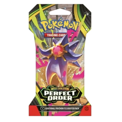 Perfect Order Sleeved Booster featuring Mega Zygarde in vibrant packaging for Pokémon TCG.