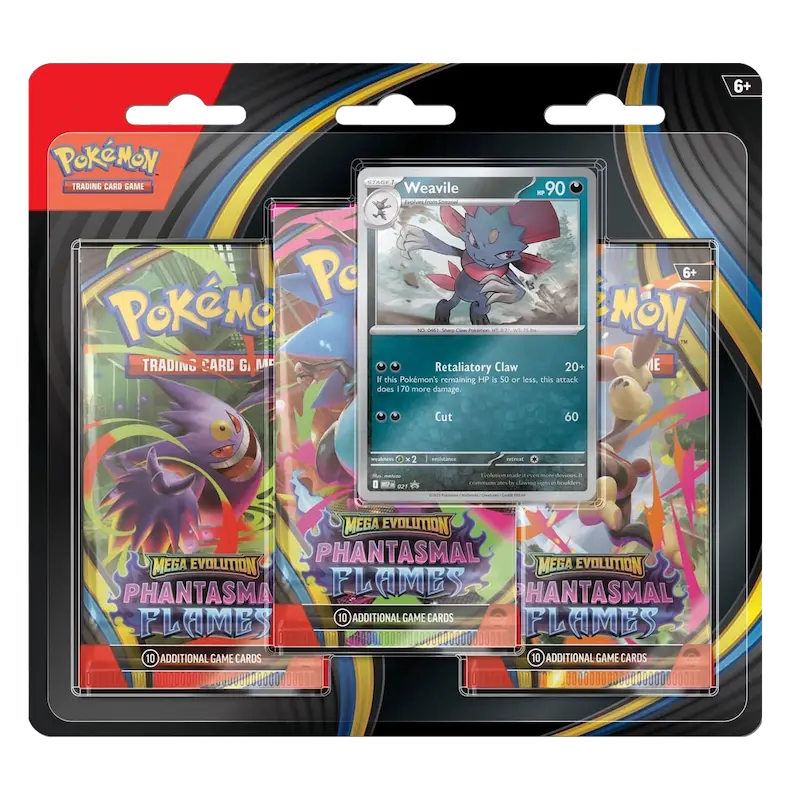 Confezione da 3 blister di Fiamme Fantasmali