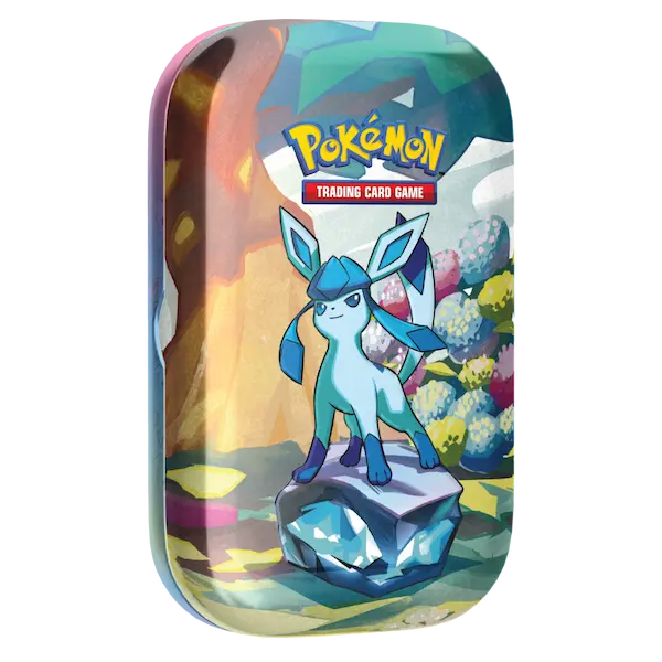 Pokemon Prismatic Evolutions Min Tin - Glaceon