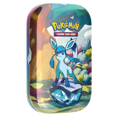 Pokemon Prismatic Evolutions Min Tin - Glaceon