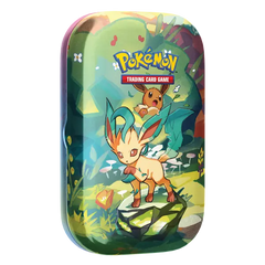 Pokemon Prismatic Evolutions Min Tin - Leafeon