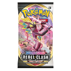 Pokemon Sword & Shield Rebel Clash Booster Pack Art 3