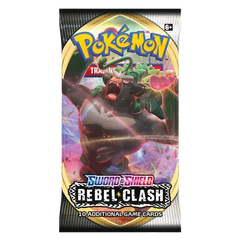 Pokemon Sword & Shield Rebel Clash Booster Pack Art 2