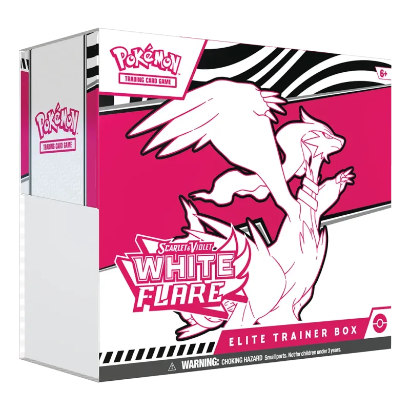 White flare Elite Trainer Box