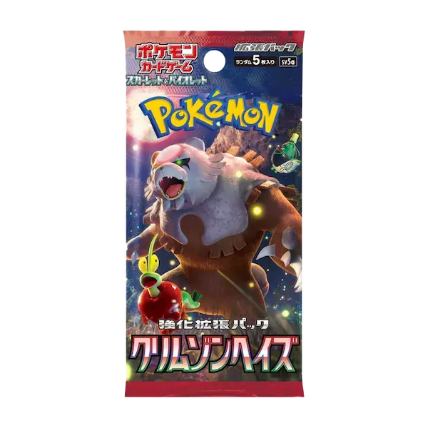  Pokemon Japanese Crimson Haze Booster Pack