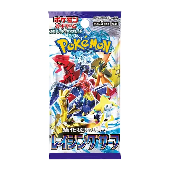  Pokemon Japanese Raging Surf Booster Pack