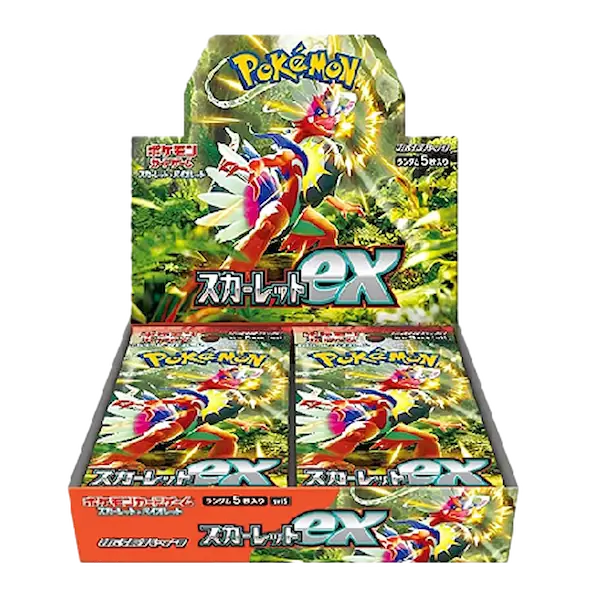  Pokemon Japanese Scarlet EX Booster Box