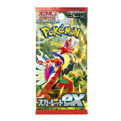  Pokemon Japanese Scarlet EX Booster Pack