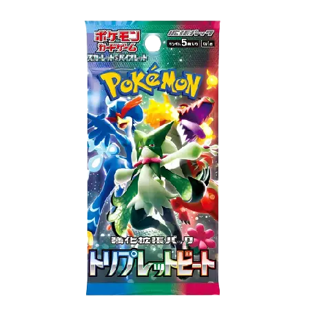  Pokemon Japanese Triplet Beat Booster Pack