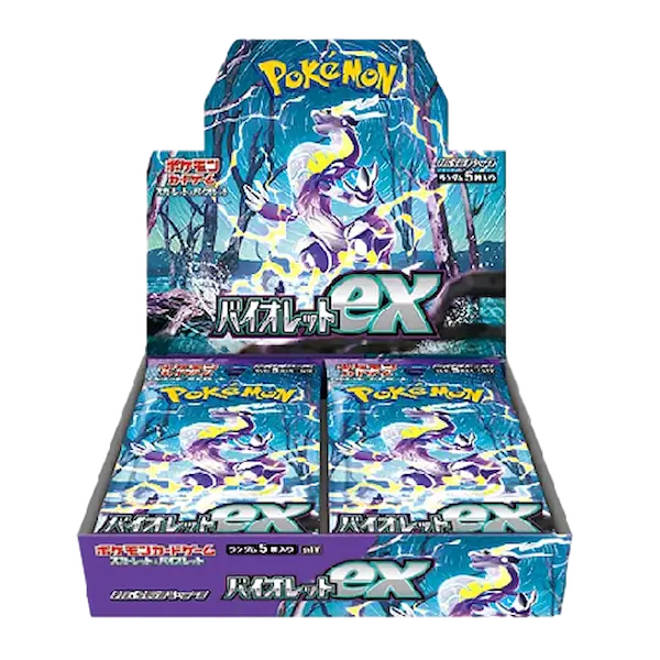 Pokemon Japanese Violet EX Booster Box