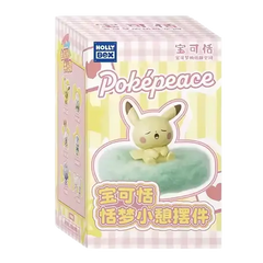 Pokémon: Poképeace Napping Figures Blind Box (Holly Box) packaging featuring adorable sleeping Pokémon figure.