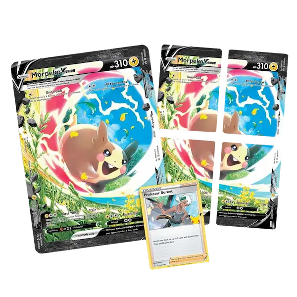 Pokemon Sword & Shield Morpeko V Collection Box - Promo cards