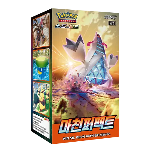 Towering Perfection KR Booster Box featuring Pokémon art and design, released in Korea.