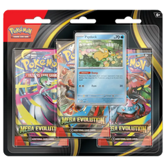 mega evolution promo card booster box Pokémon Mega Evolution Base Set 3-Pack Blister