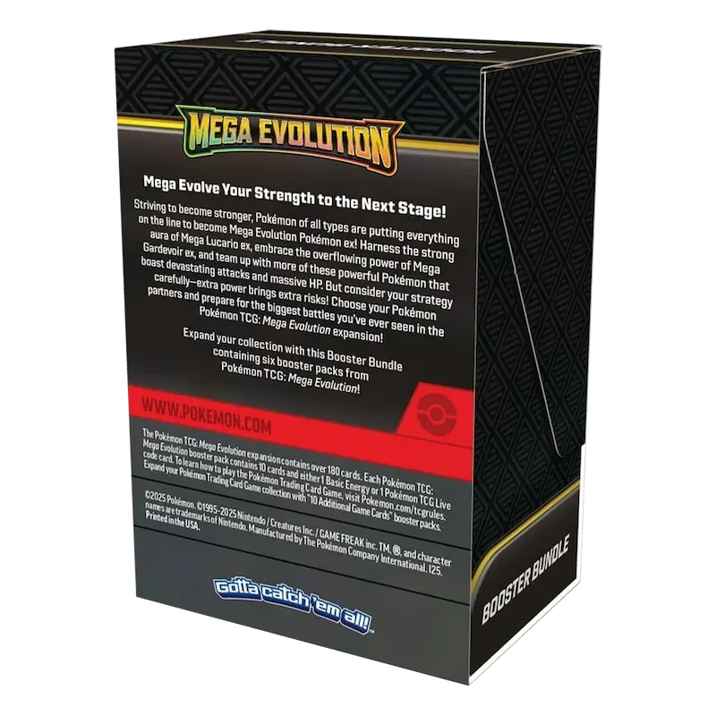 Mega Evolution Booster Bundle (Live-stream)
