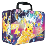 Pikachu Chest Fall 2024 featuring Pikachu from Pokémon TCG collection with colorful design and handle.