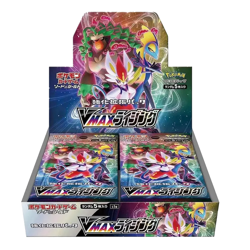 Pokémon Vmax Rising Japanese Booster Box - Scarlet & Violet [s1a ...