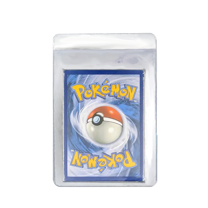 Pokemon card in semi-rigid card holder