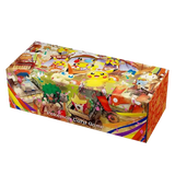 3-Pack Pokémon Center Box featuring vibrant Pokémon designs and characters on the collection packaging.