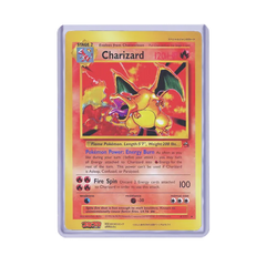 XL Oversized Toploaders for protecting Charizard Jumbo card against scratches and bending, 154mm x 213mm size.