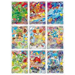 First Partner Illustration Collection Serie 3 mit beliebten Pokémon-Karten aus den Regionen Hoenn, Kalos und Paldea.