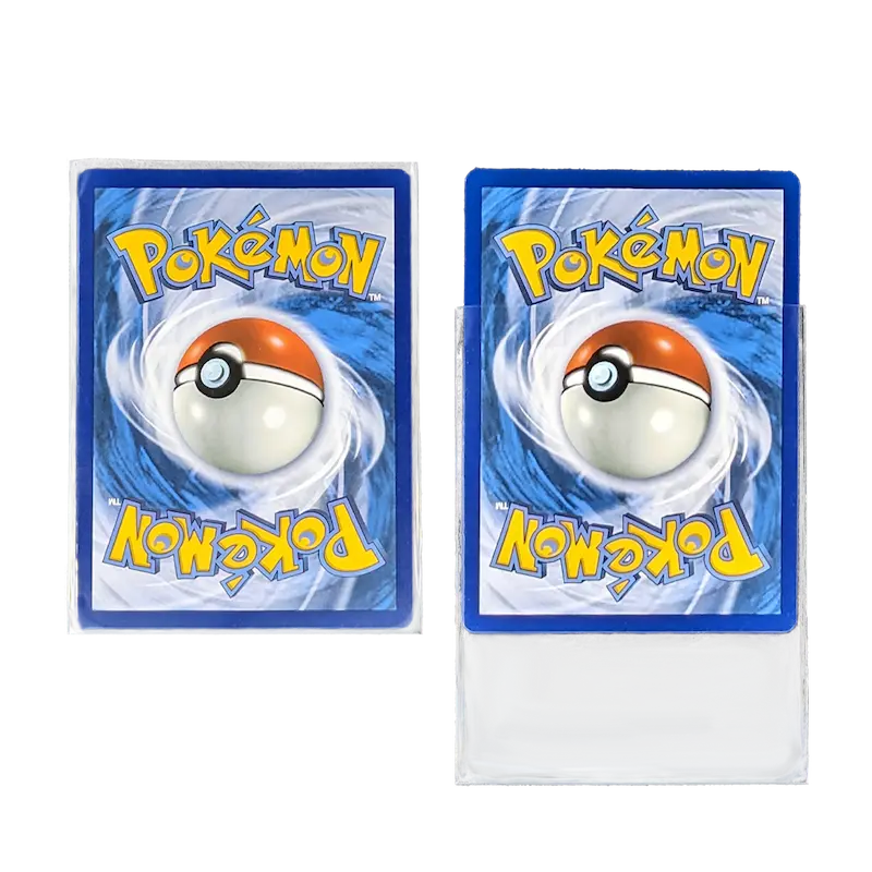 Pokemon card in standard card sleeve